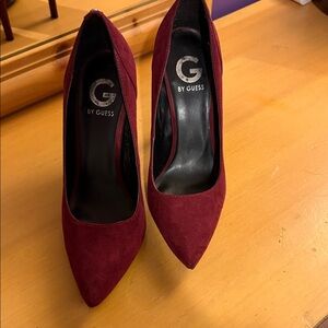 G by Guess Deep Red Women's Heels